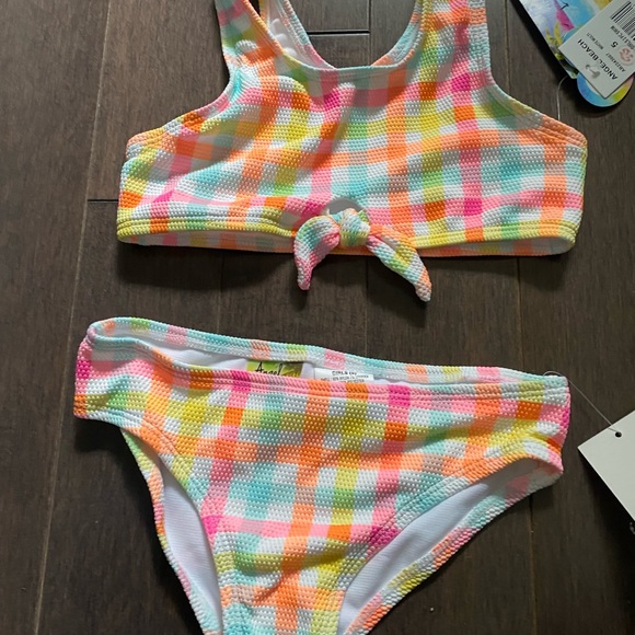 Angel Beach Gingham Girl Bikini Set - Picture 4 of 4